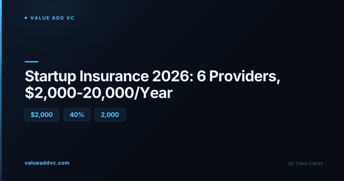 Ranked comparison of startup insurance providers in 2026