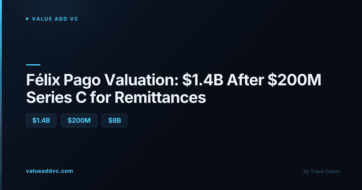 Félix Pago valuation 2026: $1.4B after $200M Series C for WhatsApp remittances