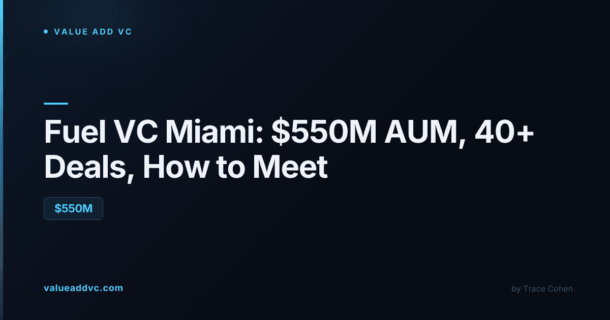 Miami skyline representing the city's growing venture capital and fintech investment scene