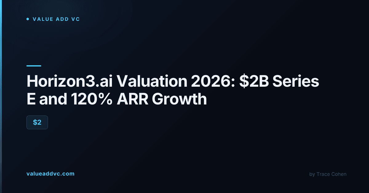 Horizon3.ai valuation 2026: $2 billion Series E and the AI vs AI cybersecurity bet
