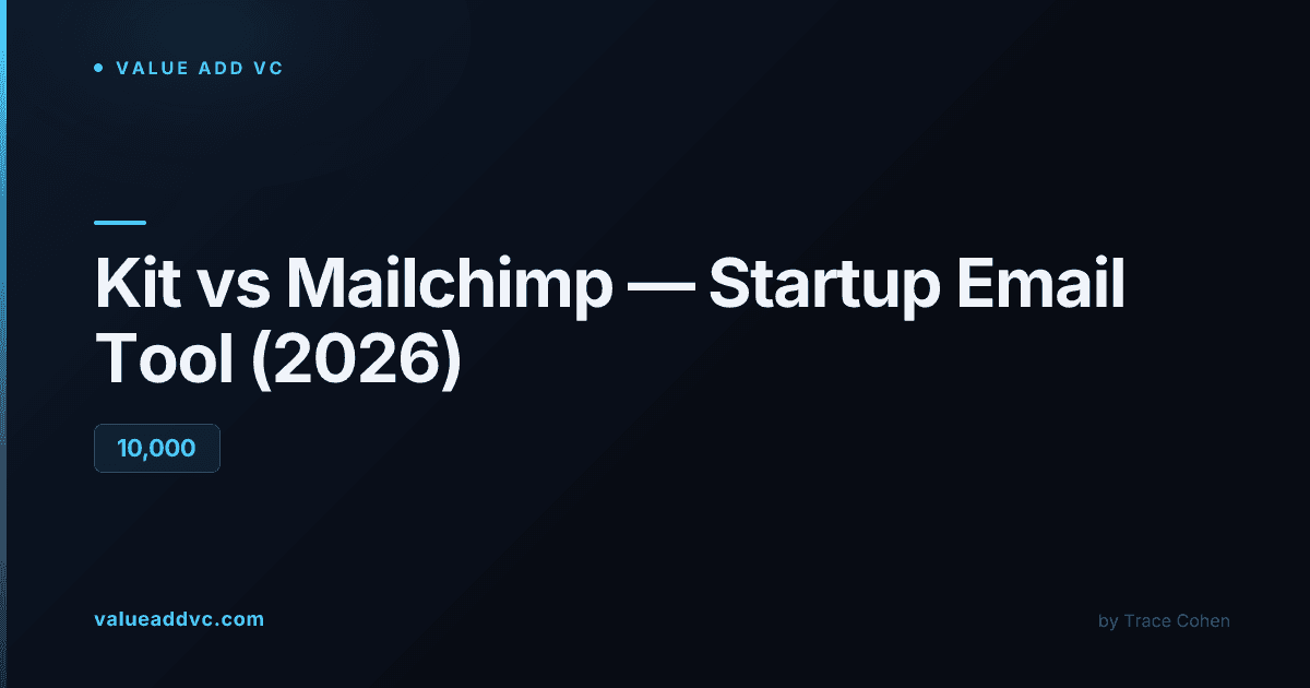 Kit vs Mailchimp email marketing platform comparison for startups and creators in 2026