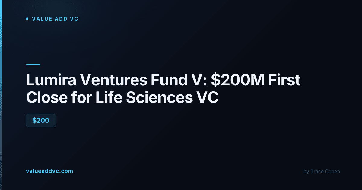 Lumira Ventures Fund V data visualization