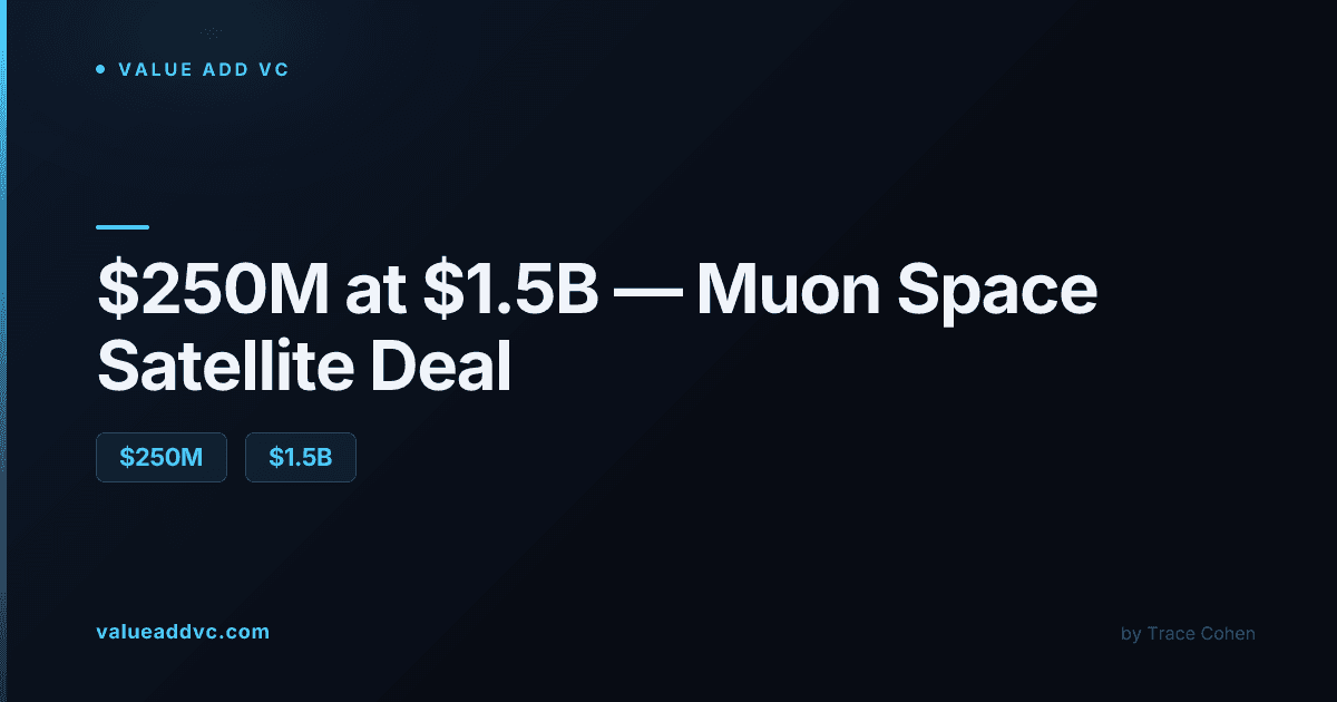 Muon Space satellite constellation infrastructure