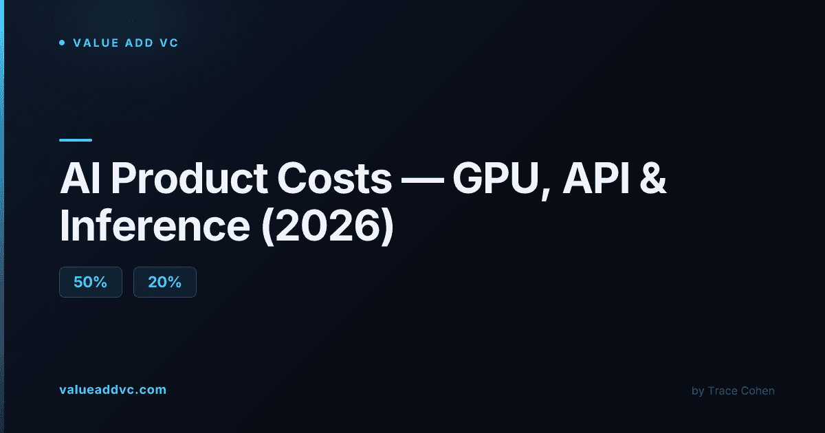 Rows of GPU servers in a data center representing AI infrastructure costs